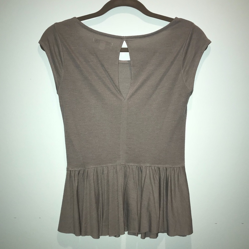 AMERICAN EAGLE Peplum Top - Picture 4 of 4